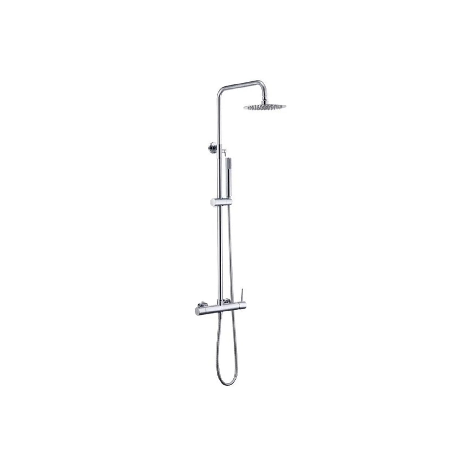 Transforme o seu espaço de banho num refúgio de luxo com a coluna de duche MONZA da Imex. O seu acabamento em cromado transmite sofisticação, enquanto o design minimalista adapta-se a qualquer casa de banho moderna.&nbsp;