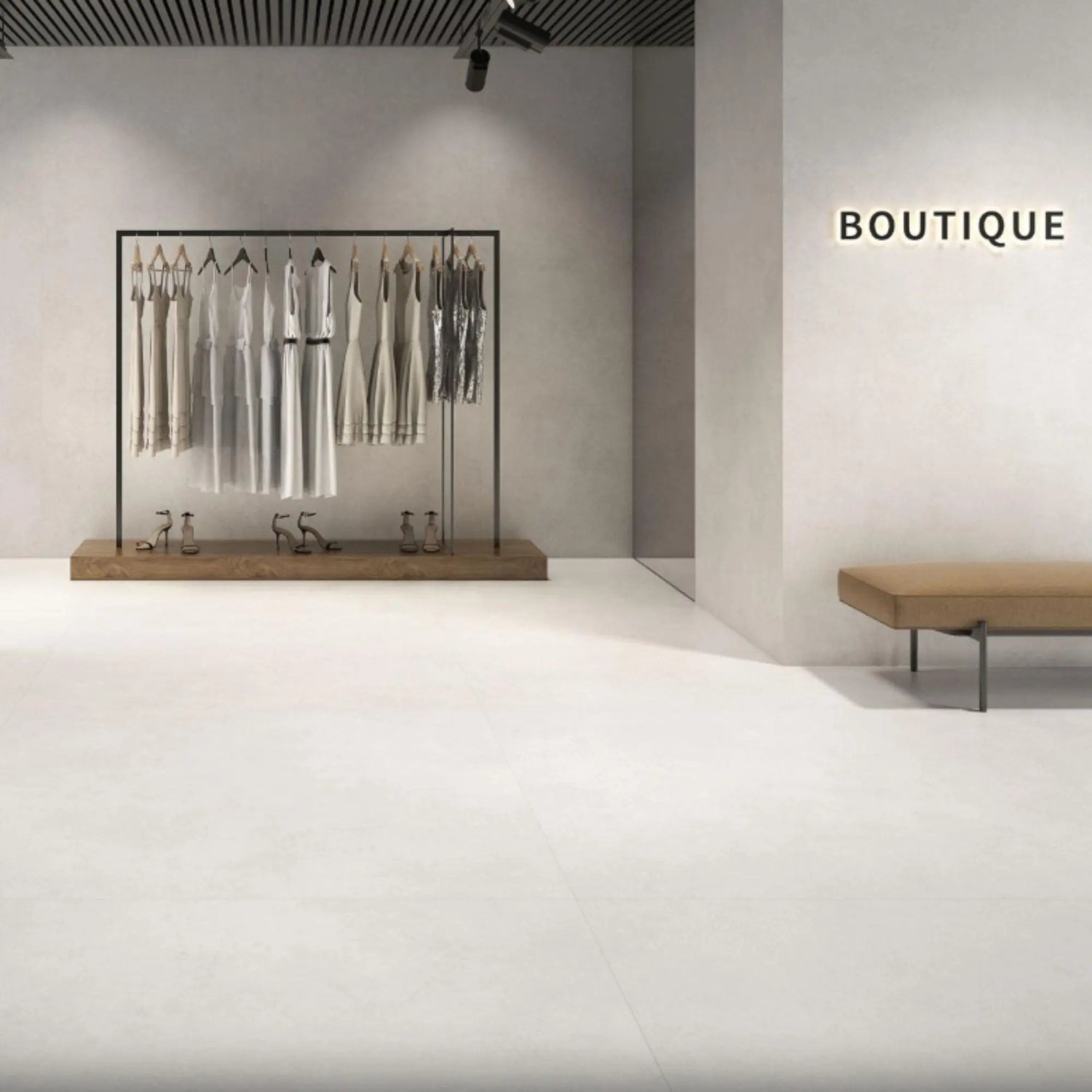 Pavimento Cerâmico Pamesa 120x120cm Koncept Nacar Comercial PAMESA