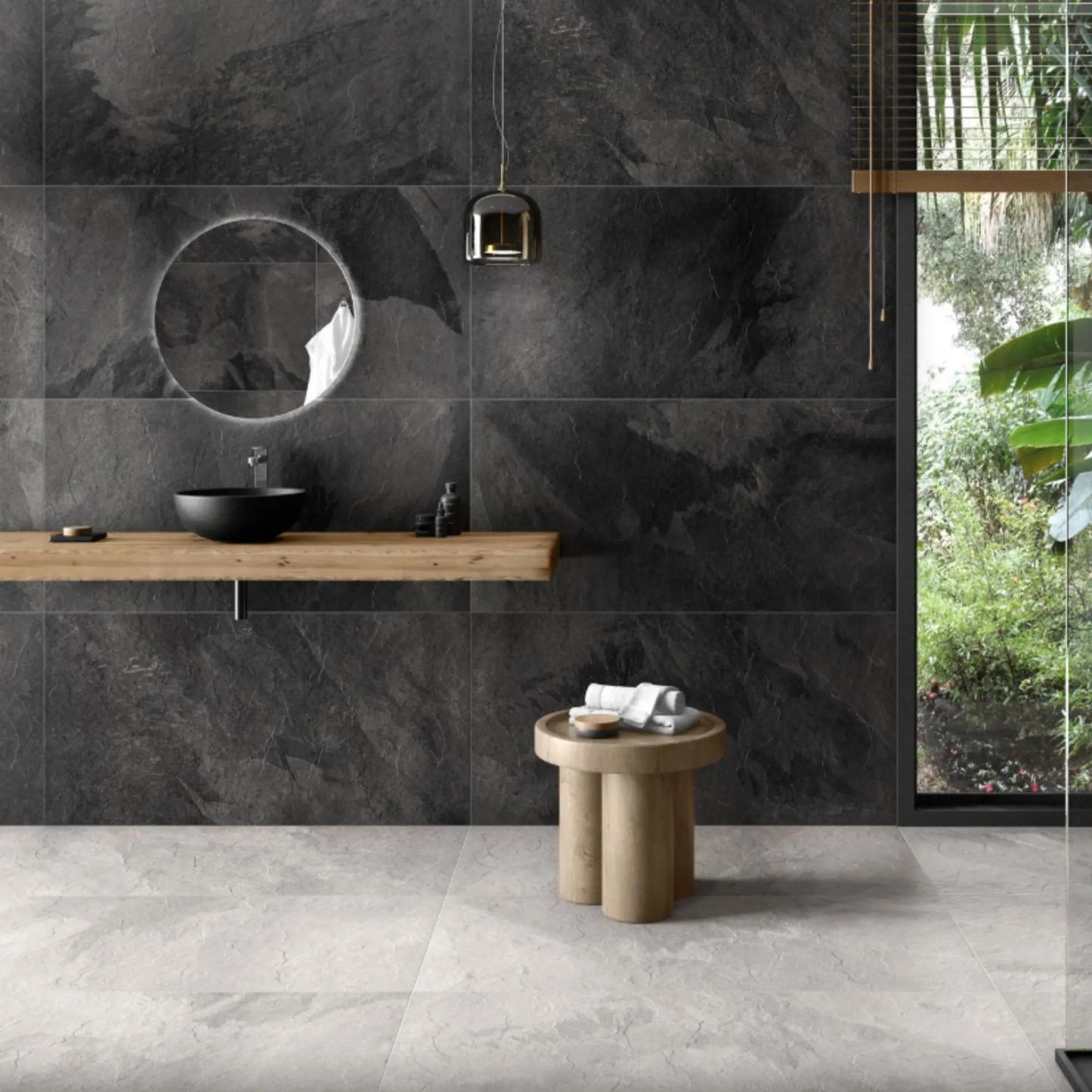 Pavimento Cerâmico Pamesa 60x120cm Rhin Branco 1a PAMESA