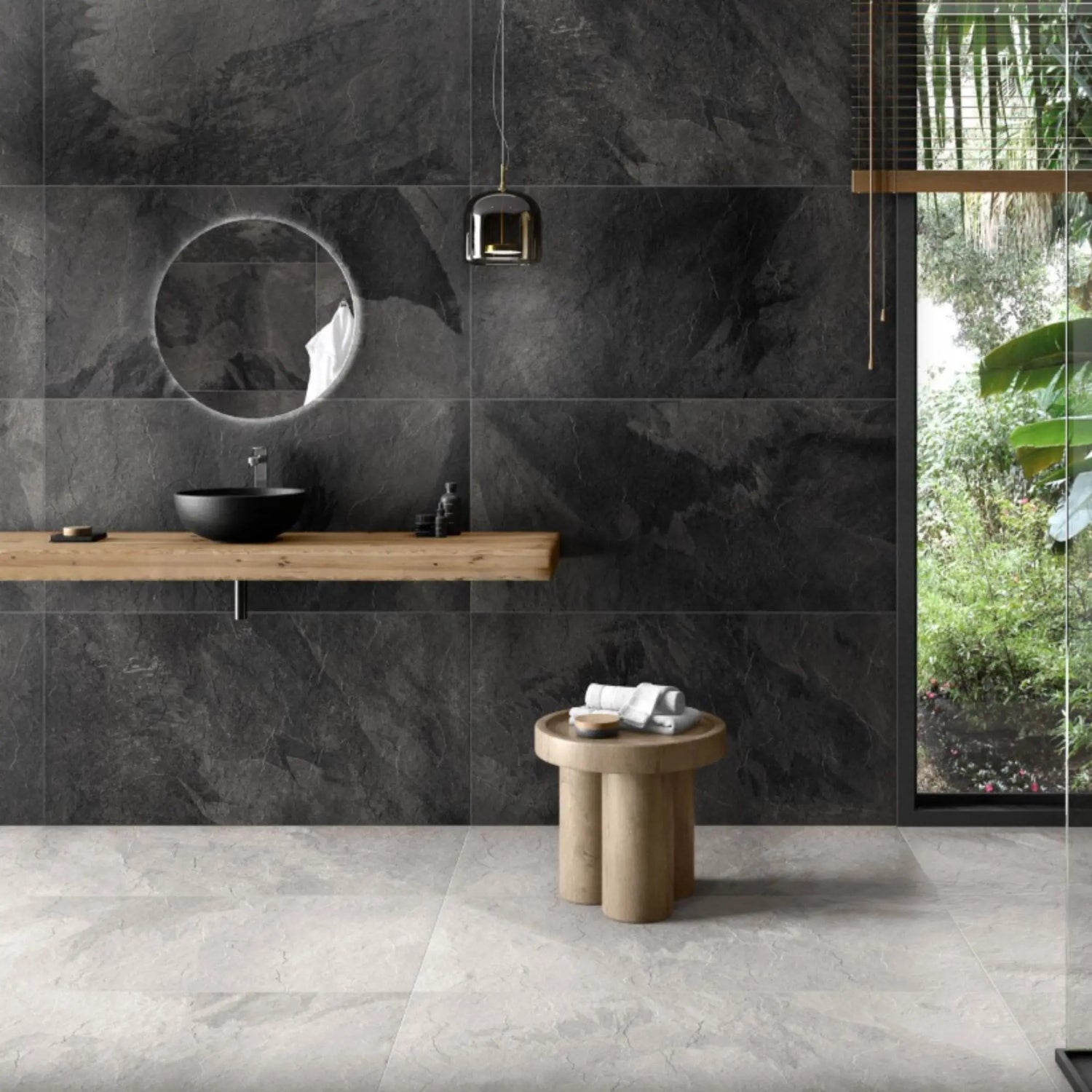 Pavimento Cerâmico Pamesa 60x120cm Rhin Branco 1a PAMESA