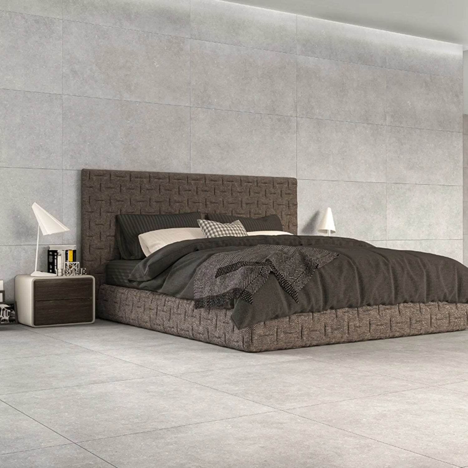 Pavimento Cerâmico EcoCeramic 60x60cm Arenisca Gris Eco EcoCeramic
