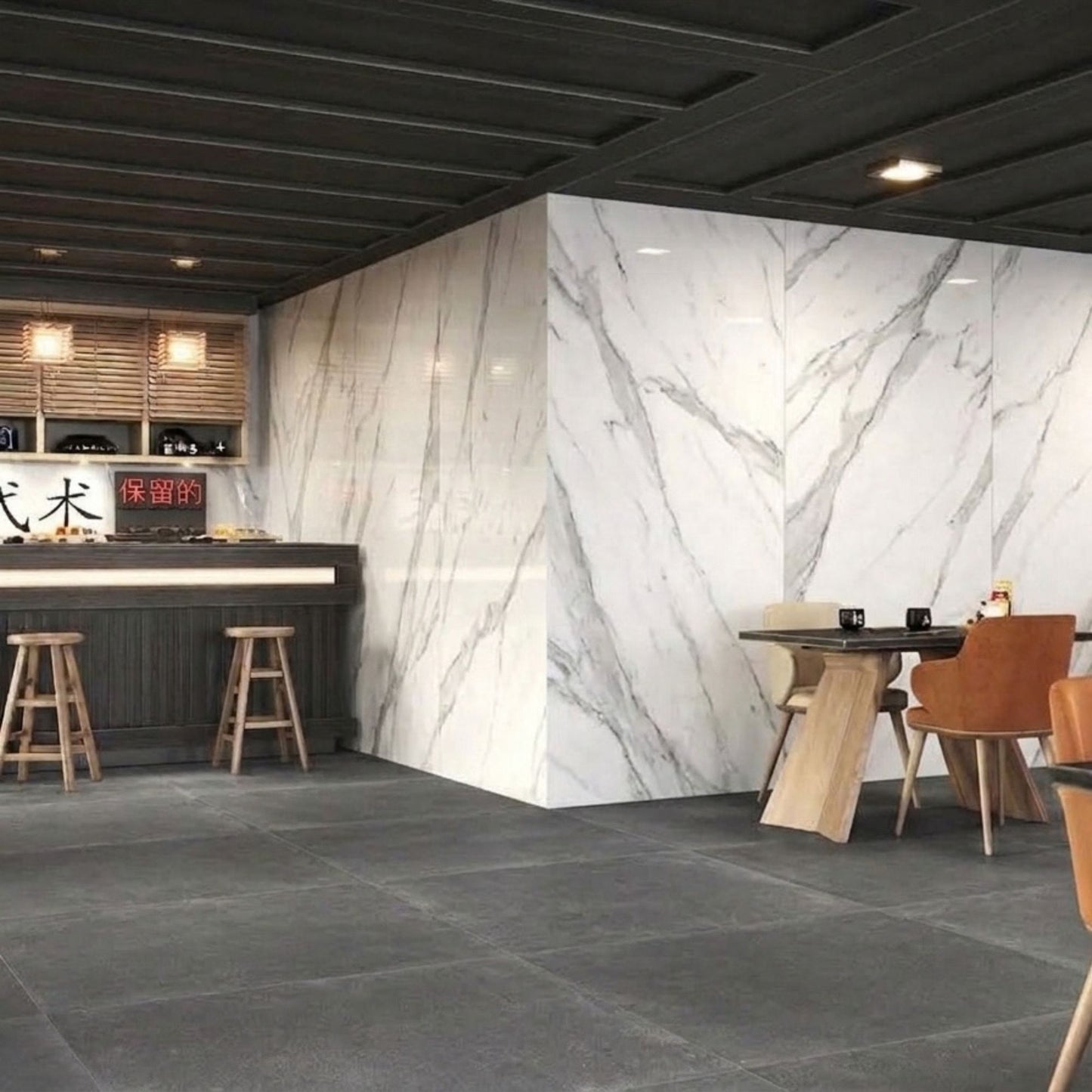 Pavimento Cerâmico Pamesa 90x90cm Mosel Grey Comercial