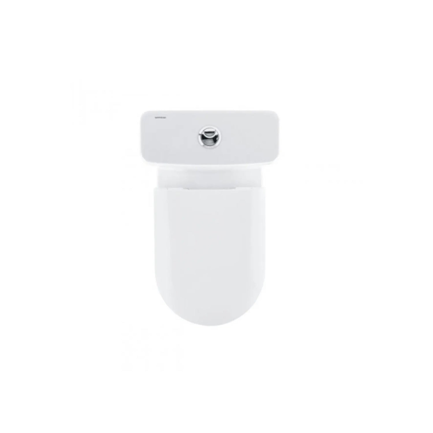 Vista superior da sanita Sanindusa Winner Rimflush realçando o design sem rebordo da bacia.