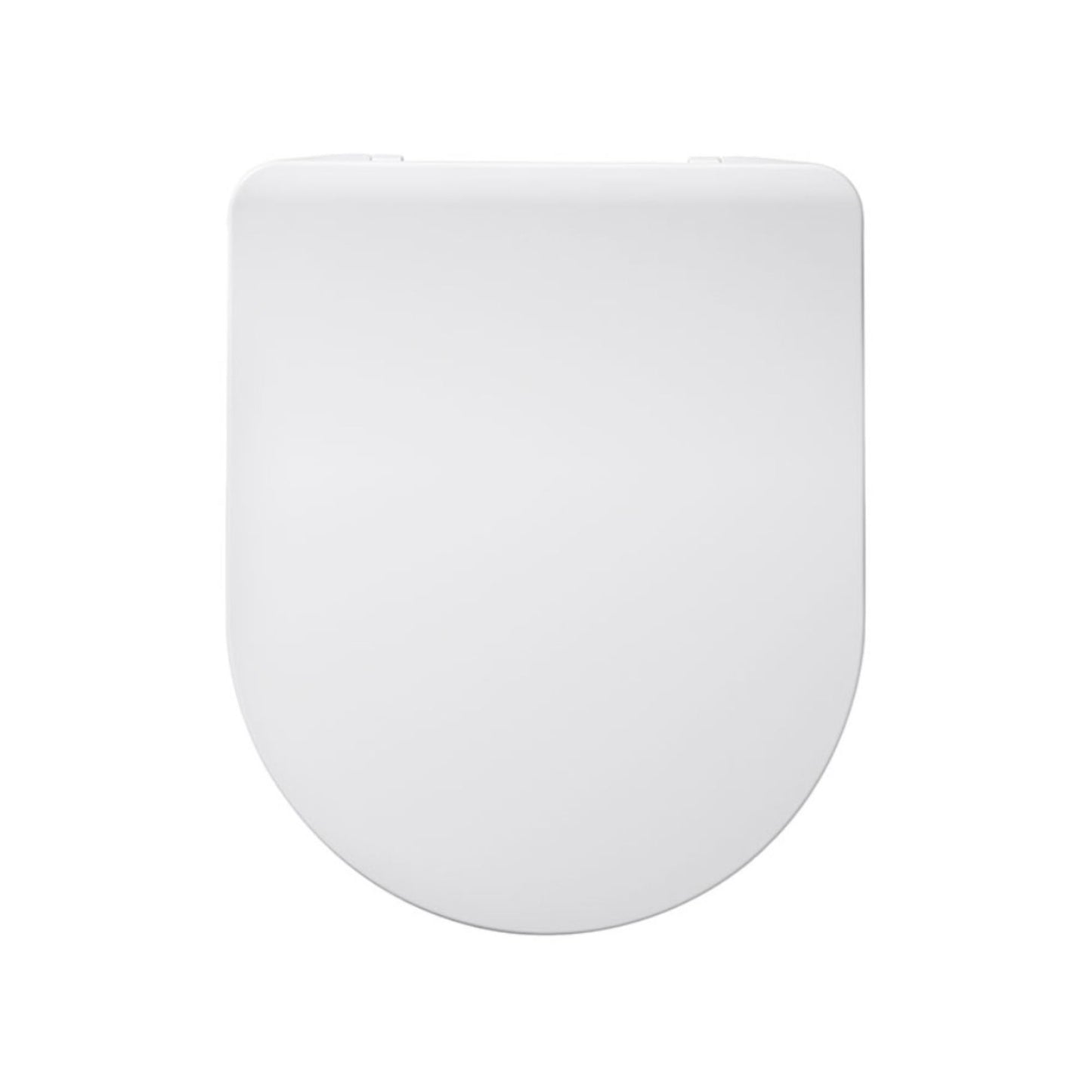 Tampo de sanita Casual Line Amiral branco em vista de cima com design envolvente.