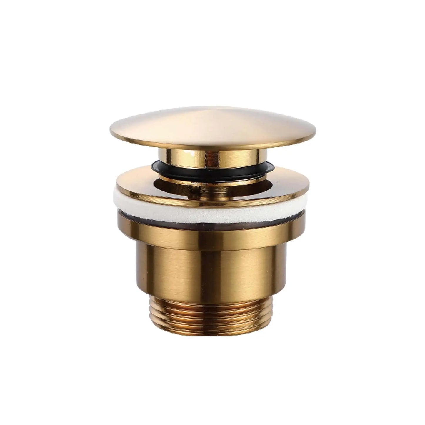 Válvula click-clack de lavatório/bidé latão ouro mate da Imex