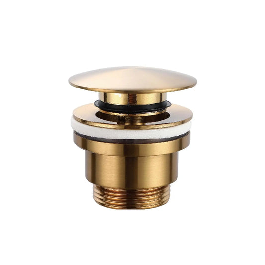 Válvula click-clack de lavatório/bidé latão ouro mate da Imex
