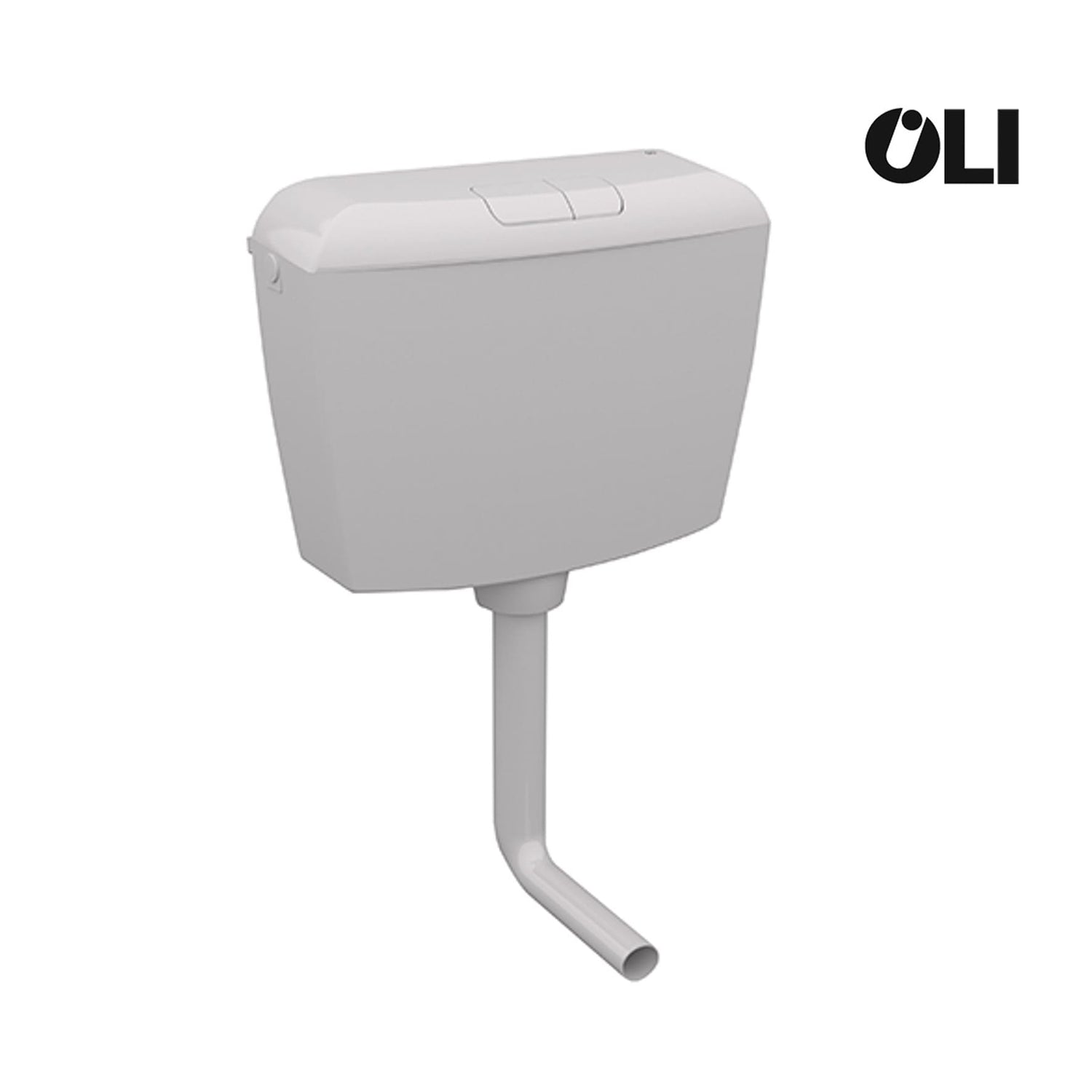Autoclismo exterior QUARZO dupla descarga branco | 124427 | Oli OLI