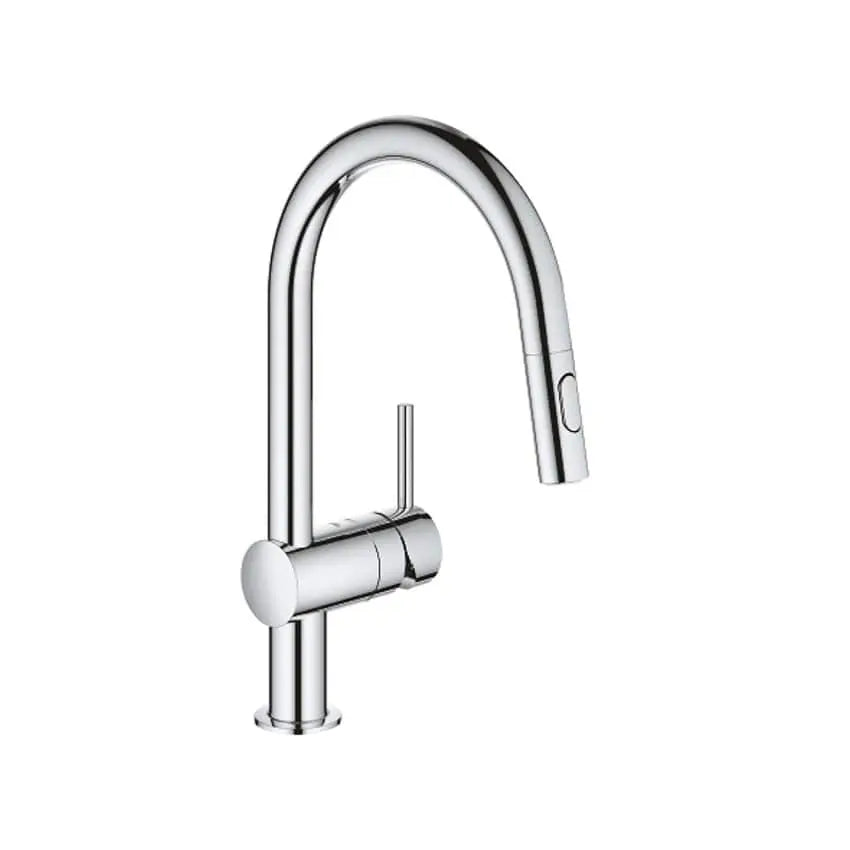 Torneira de Cozinha Minta Cromada da Grohe.